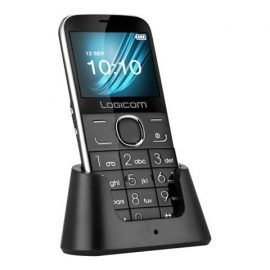 Téléphone mobile Logicom Logicom L-623 128 Mo Double SIM Noir