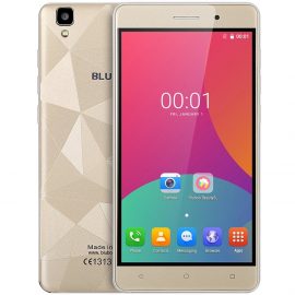 Téléphone mobile Bluboo Bluboo Maya Android 6.0 5.5 pouce HD Screen 3G Phablet MTK6580 Quad Core 1.3GHz 2GB RAM 16GB ROM or