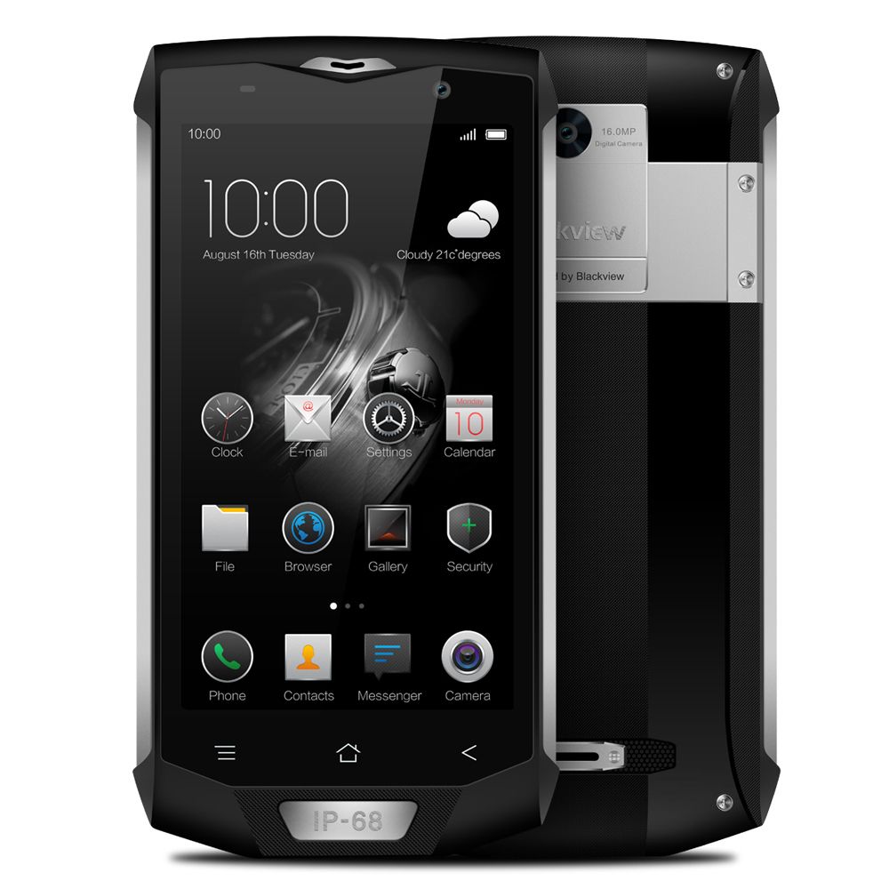 Téléphone mobile Blackview Blackview BV8000 Pro Tri-proof 6 GB + 64 GB Smartphone 5.0 pouces Android 7.0 - Argenté Téléphone mobile Blackview Blackview BV8000 Pro Tri-proof 6 GB + 64 GB Smartphone 5.0 pouces Android 7.0 - Argenté