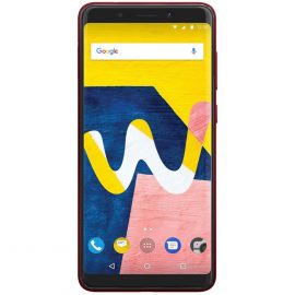 Téléphone mobile Wiko Wiko View Lite 16 Go Rouge cerise
