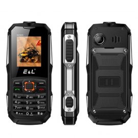 Téléphone mobile Générique Téléphone Incassable noir Triple Proofing