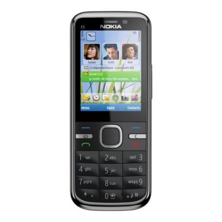 Téléphone mobile Microsoft Nokia C5-00 Tout noir