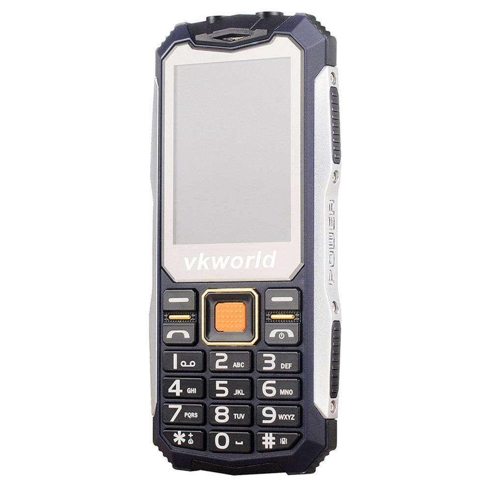 Téléphone mobile Outad VKWorld V3S / Téléphone portable anti-poussière / Double carte double veille / 32M + 32M / 2 Téléphone mobile Outad VKWorld V3S / Téléphone portable anti-poussière / Double carte double veille / 32M + 32M / 2