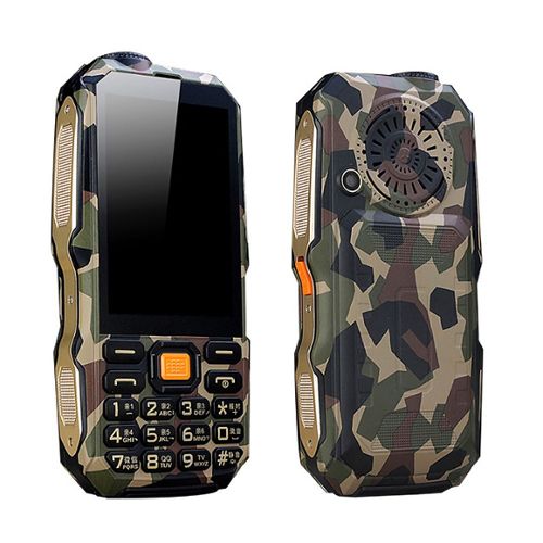 5 Pouces Double SIM Lampe de Poche MP3 MP4 Antenne Banque Analogique TV - Camo Jaune 5 Pouces Double SIM Lampe de Poche MP3 MP4 Antenne Banque Analogique TV - Camo Jaune