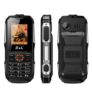 Téléphone Incassable noir Triple Proofing, IP68 étanche antichoc, 1,8 pouces, Bluetooth, FM, lampe de poche, Dual SIM –  Téléphone mobile (Autre)