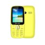 PLUZZ P5130 Fonction Téléphone 2.4 »800mAh Bluetooth FM Radio MP3 avec lampe de poche LED Double carte SIM Jaune –  Téléphone mobile (Autre)